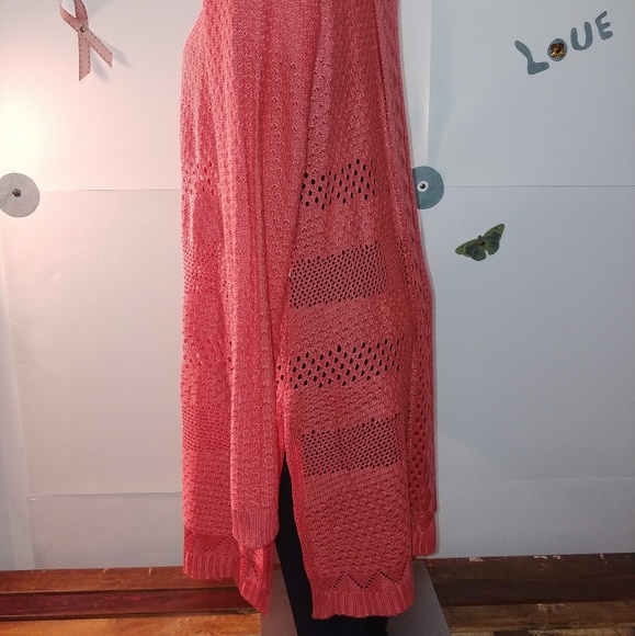 Ladies Coral Sweater - Picture 4 of 6